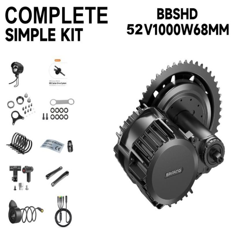 Kit di Conversione Mid Motor Bafang 52V