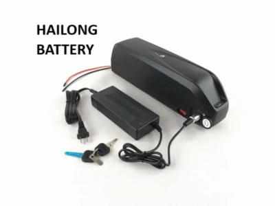 Batterie HAILONG 36V-48V Ebike con caricatore