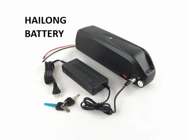 Batterie HAILONG 36V-48V Ebike con caricatore