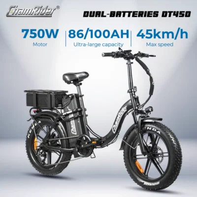 ChamRider DT450 doppia batteria 86/100Ah